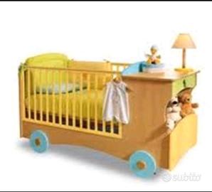 Lettino con fasciatoio Pali