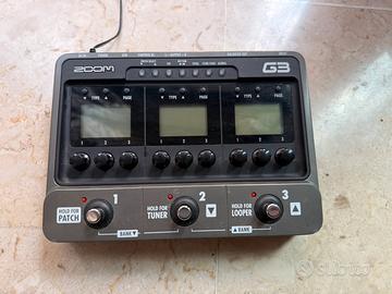 Pedaliera multieffetto zoom G3