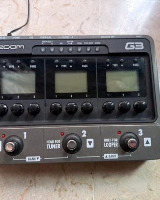 Pedaliera multieffetto zoom G3