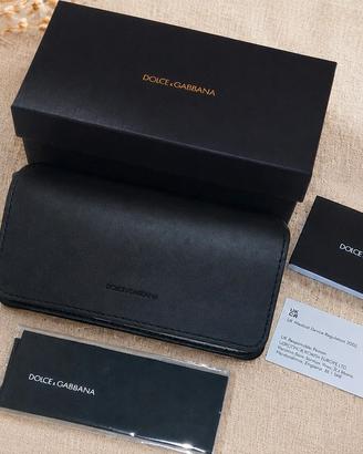 🔝 Custodia Occhiali Dolce & Gabbana Originale
