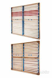 Rete a doghe in legno di faggio 160 x 190cm