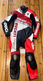 Tuta in pelle di canguro intera DUCATI CORSE K3