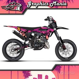 Grafiche adesive personalizzate motard enduro cros