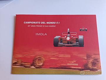 folder francobolli campionato del mondo formula 1