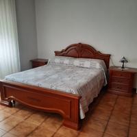 Letto Matrimoniale Legno Noce