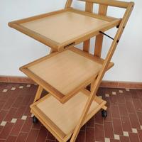 Carrello portavivande Foppapedretti richiudibile 