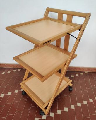 Carrello portavivande Foppapedretti richiudibile 
