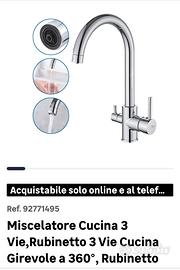 Miscelatore a tre vie
