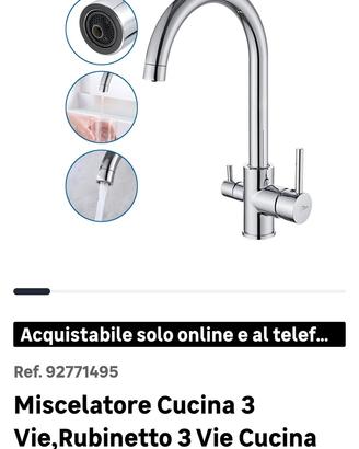 Miscelatore a tre vie