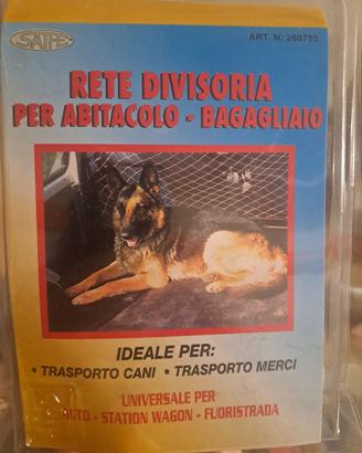 rete divisoria per cani, auto
