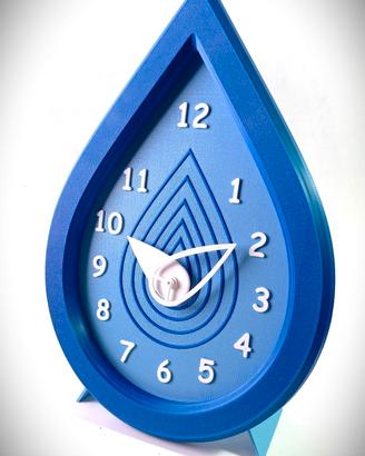 Orologio da tavolo Goccia - Artigianato Digitale