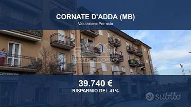 Immobile in asta di 52 m² con box auto a Cornate d