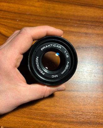 Obiettivo Prakticar Pentacon 50mm f/1.8 MC
