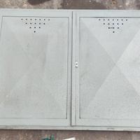 Portello doppia anta x contatori 
