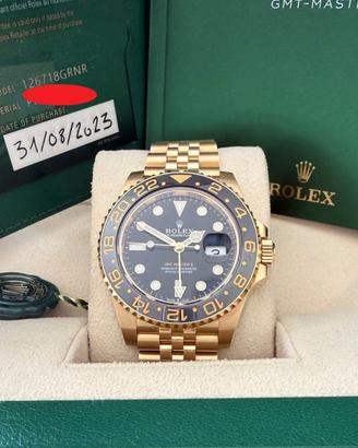 Rolex 126718GRNR GMT-Master II Like New 2023