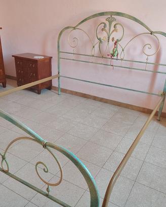 Letto in ferro battuto