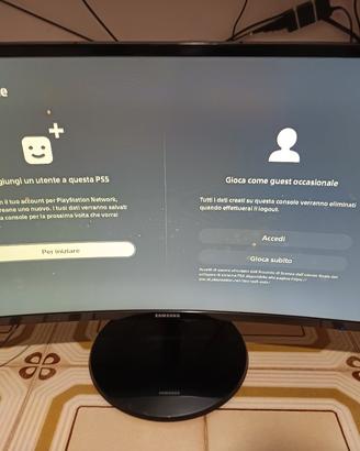 monitor curvo Samsung 27 pollici 