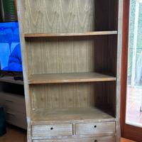 LIBRERIA NUOVISSIMA IN VERO LEGNO STILE DECAPE’