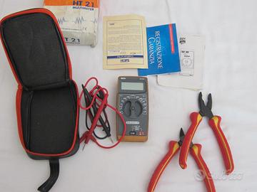 PINZE ISOLANTI USAG+ MULTIMETER-TESTER H-T ITALIA