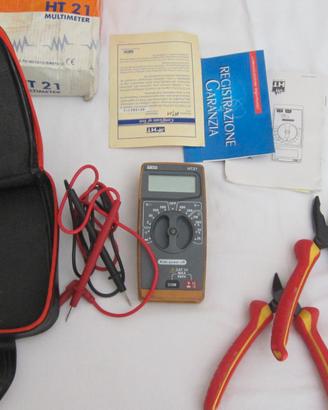 PINZE ISOLANTI USAG+ MULTIMETER-TESTER H-T ITALIA
