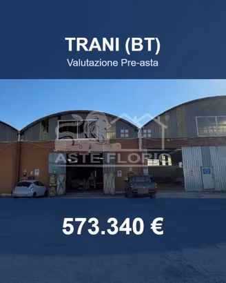 Immobile in asta di 3576 m² a Trani