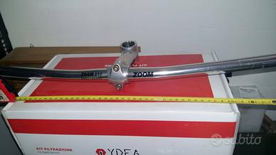 manubrio mtb con braccio in alluminio