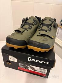 Scarpe bici mtb SCOTT MTB ELITE BOA verde tg 45/46