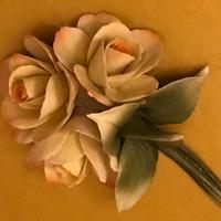 Due Originali Fermacarte Floreali