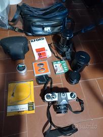 ASAHI PENTAX K1000 CON ACCESSORI