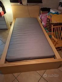 Letto singolo Ikea Malm 