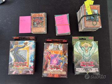 Carte YU-GI-OH varie + mazzi completi