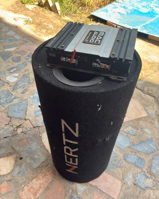 Subwoofer Hertz è amplificatore Mac audio edition