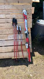 Sci NORDICA con racchette