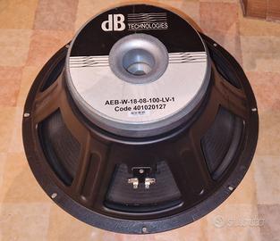 Woofer dBTechnologies SUB18H 18" 1500W 8Ohm