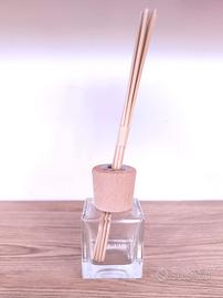 180 flaconi in vetro per profumo con tappo in legn