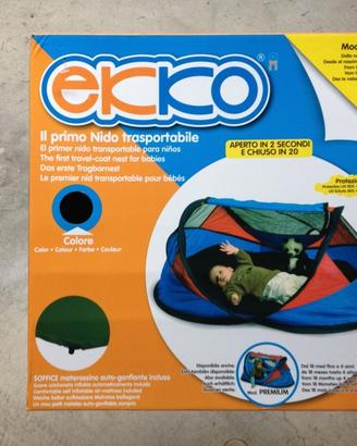 Nido Trasportabile Ekko Baby, pop up