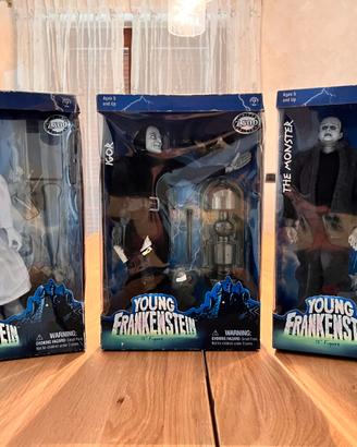 set x3 da 12" action figures young frankenstein 