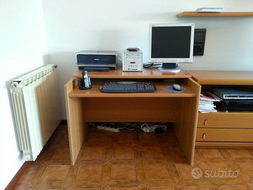 Tavolo / scrivania da lavoro porta computer