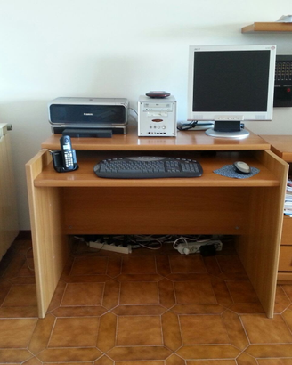 Tavolo / scrivania da lavoro porta computer