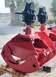 pinza per escavatore legna 