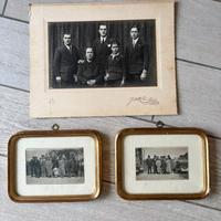Foto di famiglia d'epoca, anni '20-'30 vintage