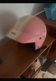 Casco rosa donna