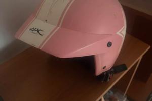 Casco rosa donna