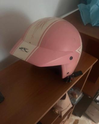 Casco rosa donna