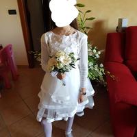 Vestito da comunione bimba