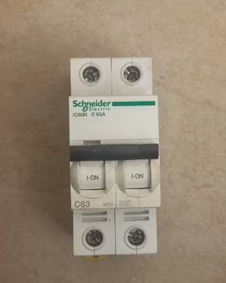 Magnetotermico 63A 6000ka schneider