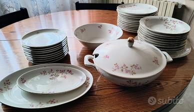 SERVIZIO PIATTI PORCELLANA