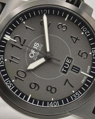 Oris BC3 Advanced Day Date Automatic Black Dial