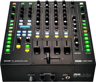 Mixer Rane DJ Sixty Eight 68 made in USA imballato