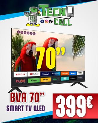 BVA 70"" SMART TV QLED